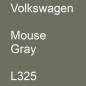 Preview: Volkswagen, Mouse Gray, L325.